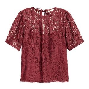 H&M Lace Blouse